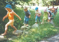 Barfußpark in Hallwangen Barfußpark in Hallwangen