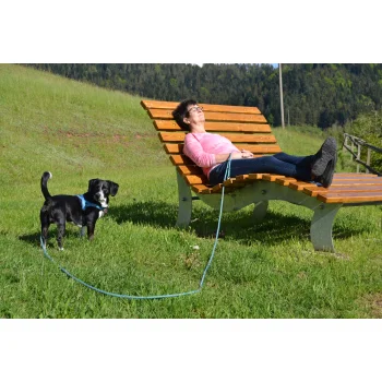 Himmelsliege an der Ferienwohnung mit Blick über das Maisachtal